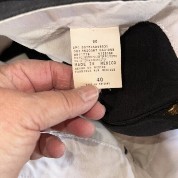 Dickies Men’s Black Cargo Shorts Size 40 Utility Workwear Flat Front Poc… - Picture 3 of 3